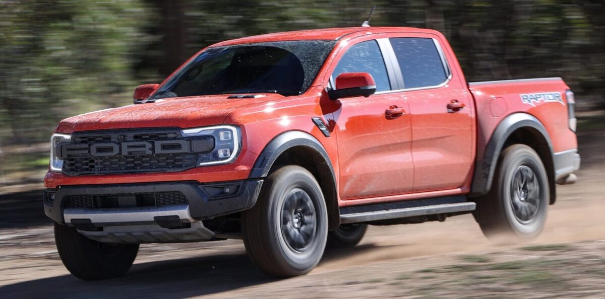 When the Going Gets Tough, Ranger Raptor’s purpose-built suspension system works