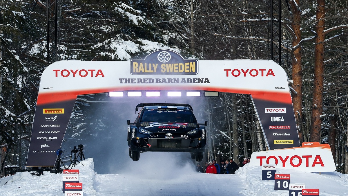 TOYOTA GAZOO Racing Secures Podium Finish on Swedish Snow