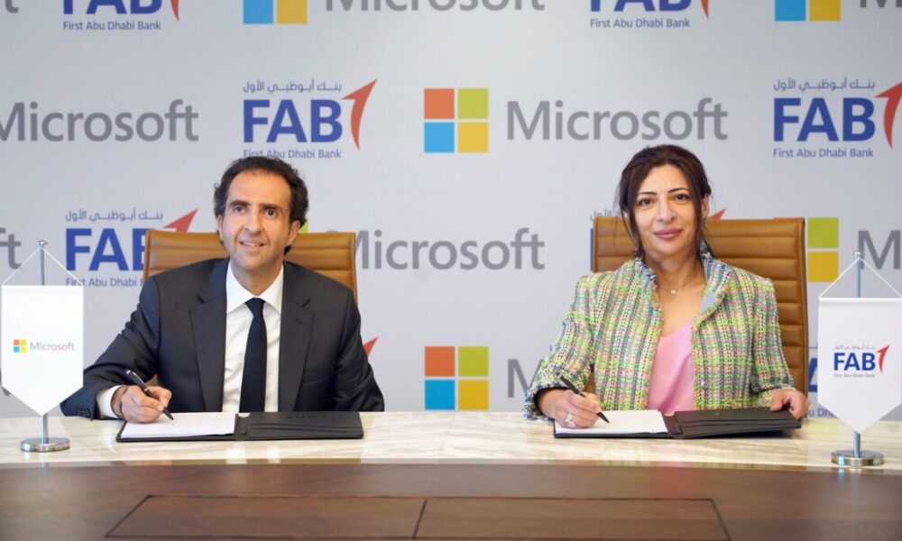 FAB and Microsoft Partner to Launch AI Innovation Hub for Financial Services