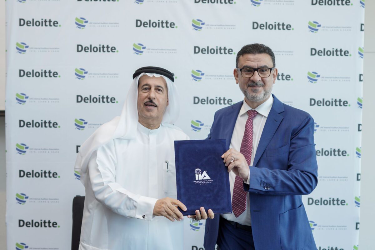 Deloitte Middle East and UAE Internal Auditors Association Sign MOU in Abu Dhabi