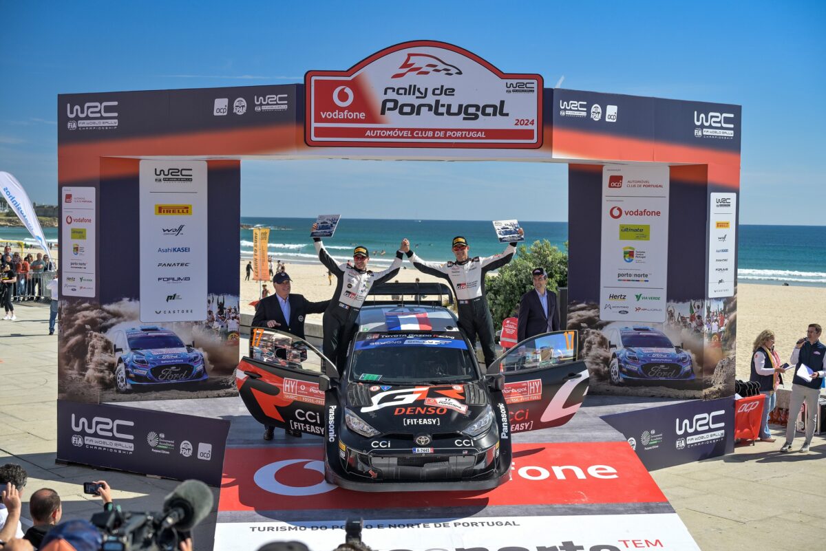 TOYOTA GAZOO Racing Secures Top Podium Position at Rally de Portugal