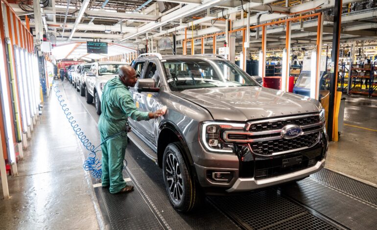 Building the Middle East’s Ford Ranger: Exclusive Behind-the-Scenes Video at the Silverton Manufacturing Plant